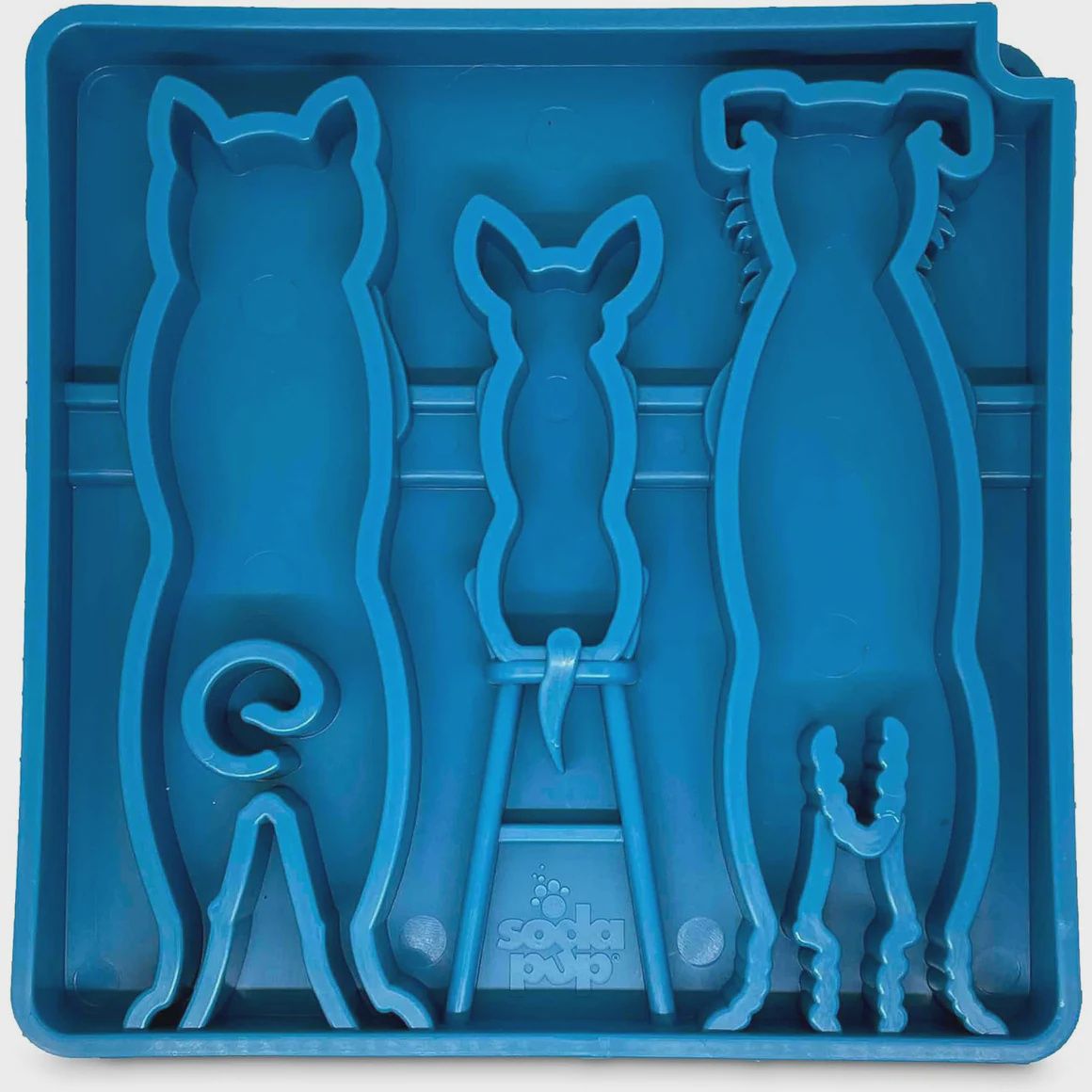 SodaPup Waiting Dogs Tray Blue