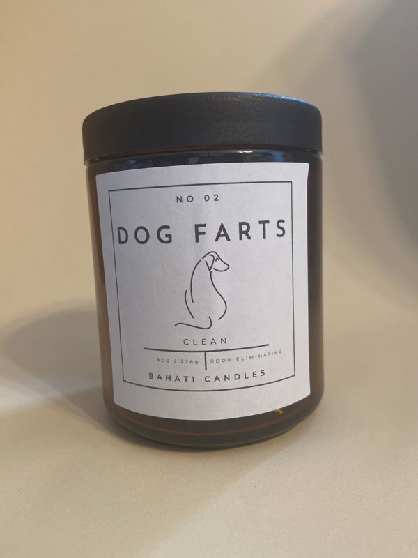 Dog Farts 8 OZ Candle