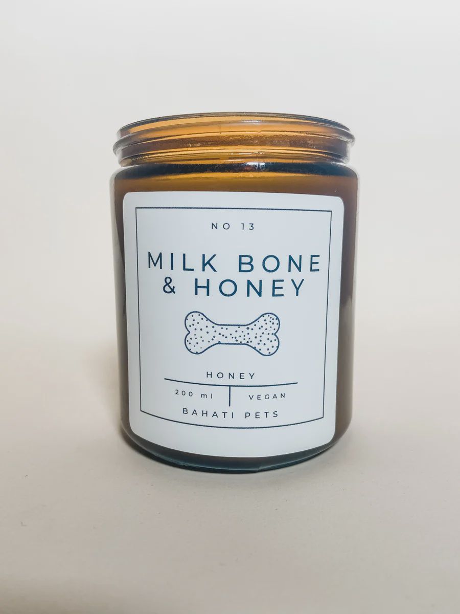 Milkbone &amp; Honey 8 OZ Candle