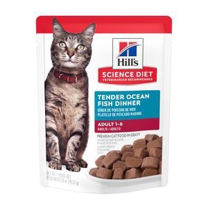 2.8OZ HILLS OCEANFISH POUCH CAT CS/12