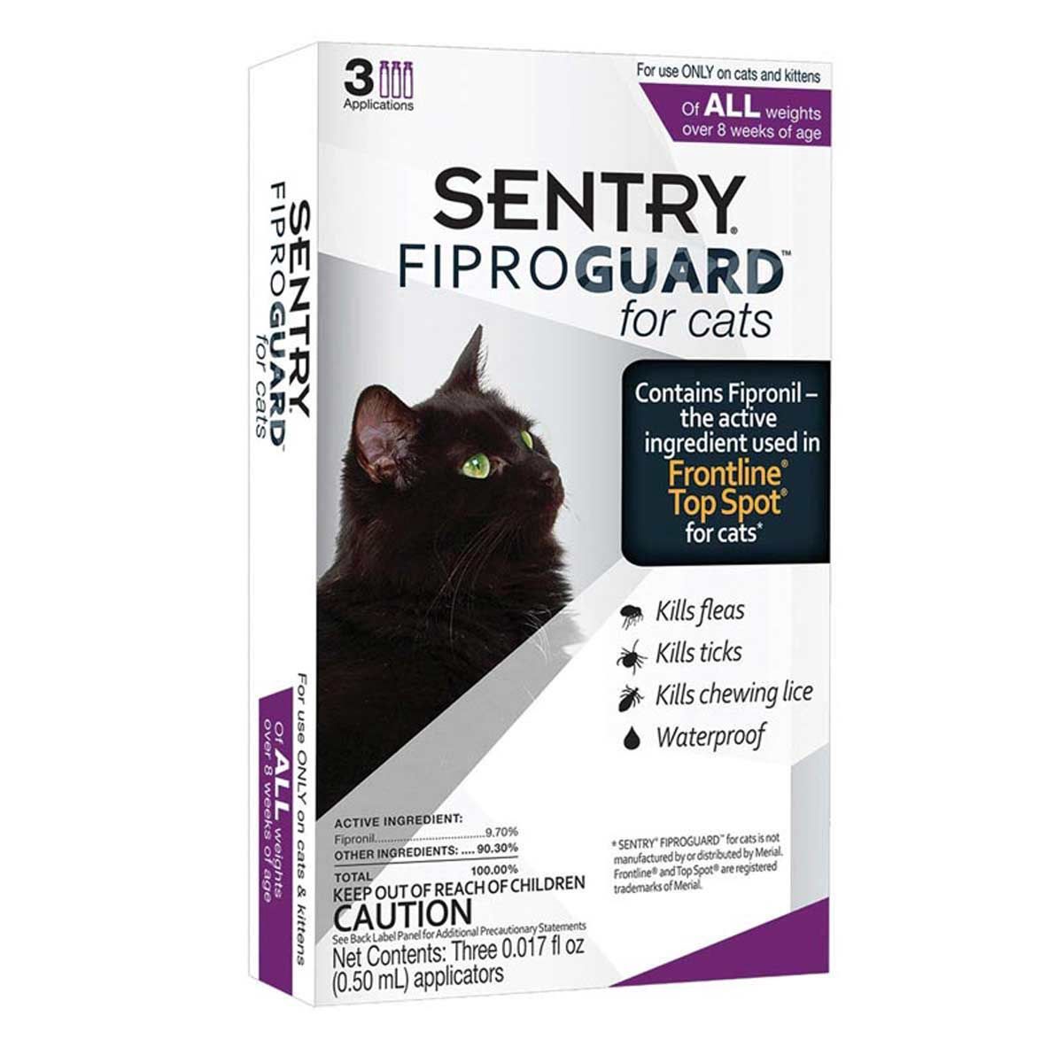 Fiproguard Cat Plus F &amp; T (3 Dose)