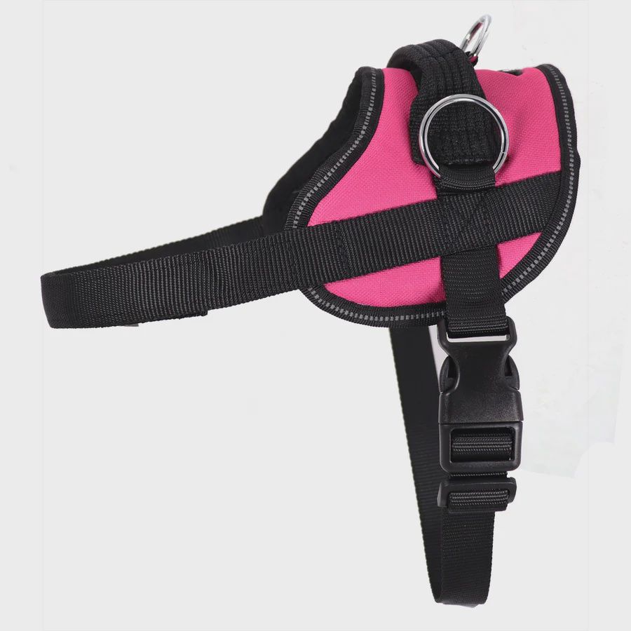 Bark Appeal Reflective Harness Pink S