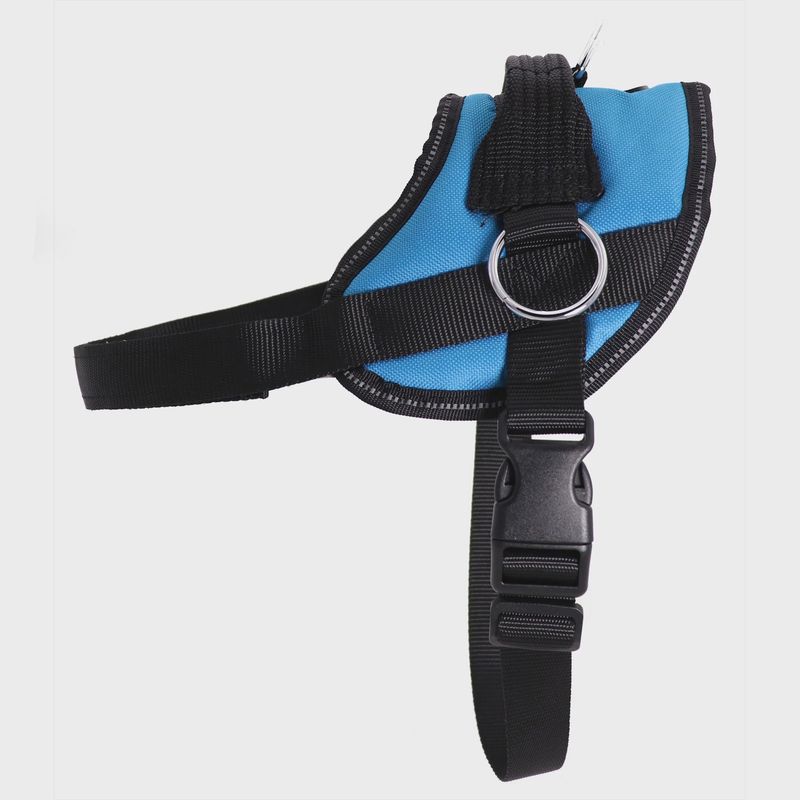 Bark Appeal Reflective Harness Blue M