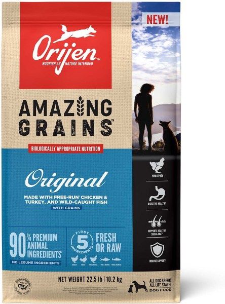 Orijen Amazing Grains Original 22.5#