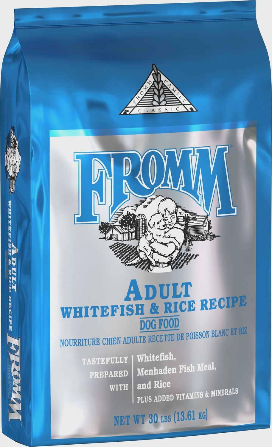 Fromm Classic Adult Whitfish &amp; Rice 30 Lbs