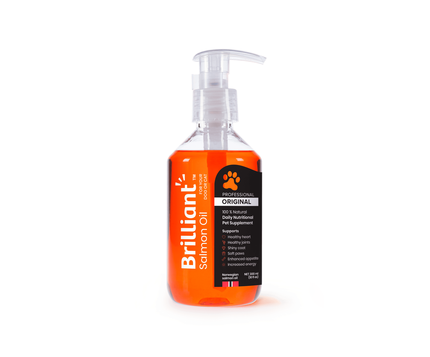Brilliant Salmon Oil 10 OZ