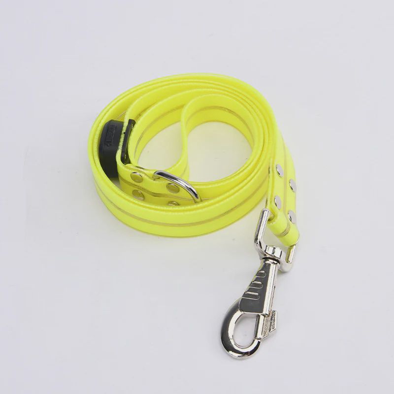 LED DOG LEASH - YELLOW