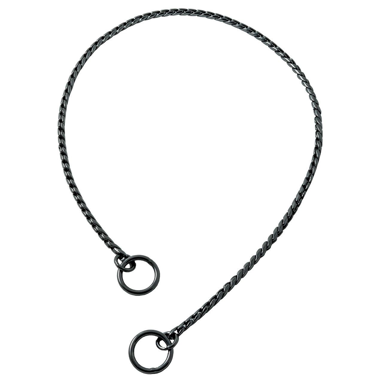 SLIP SNAKE CHAIN 3.8MM X 20&quot; BLACK