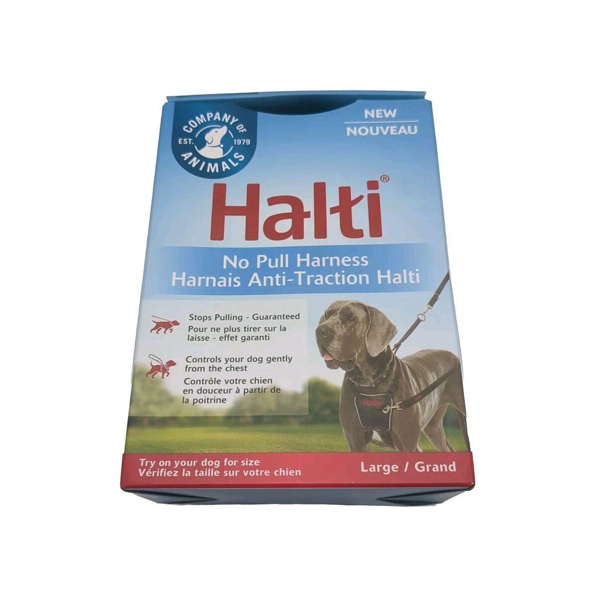 HALTI NO-PULL HARNESS LG