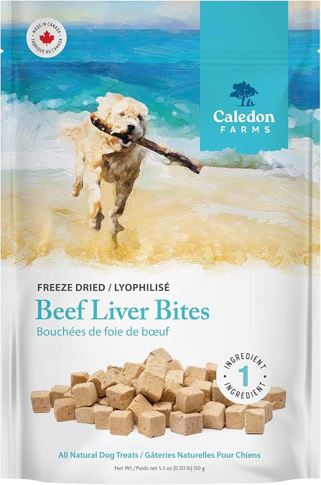 Caledon Farm&#39;s Beef Liver Bites 5.3 OZ