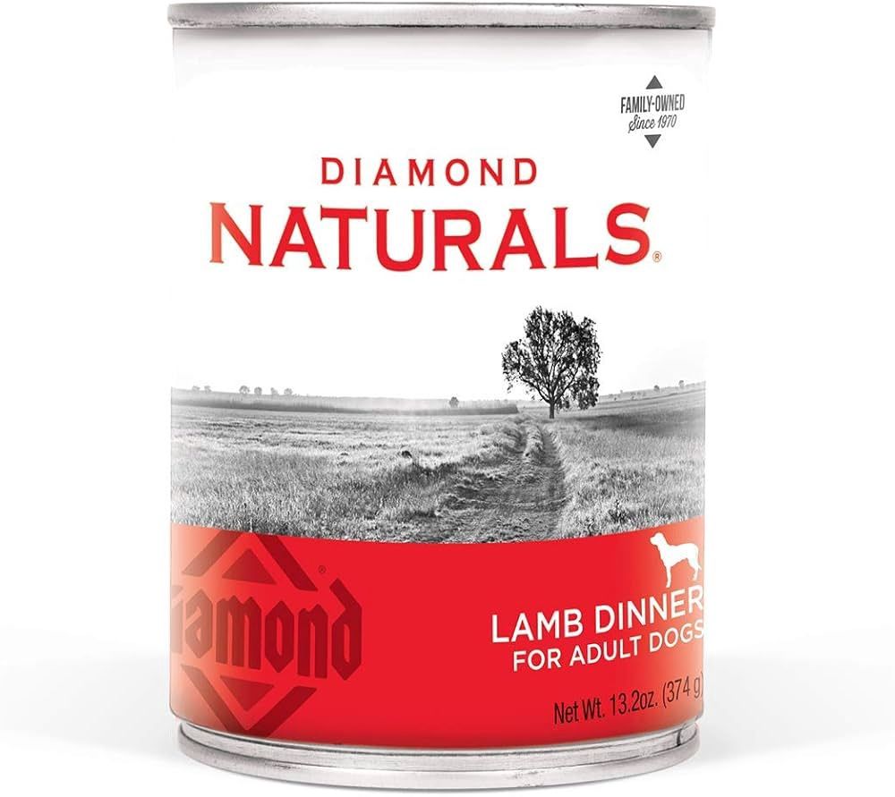 DIAMOND NATURALS LAMB DOG 13.2OZ CS/12