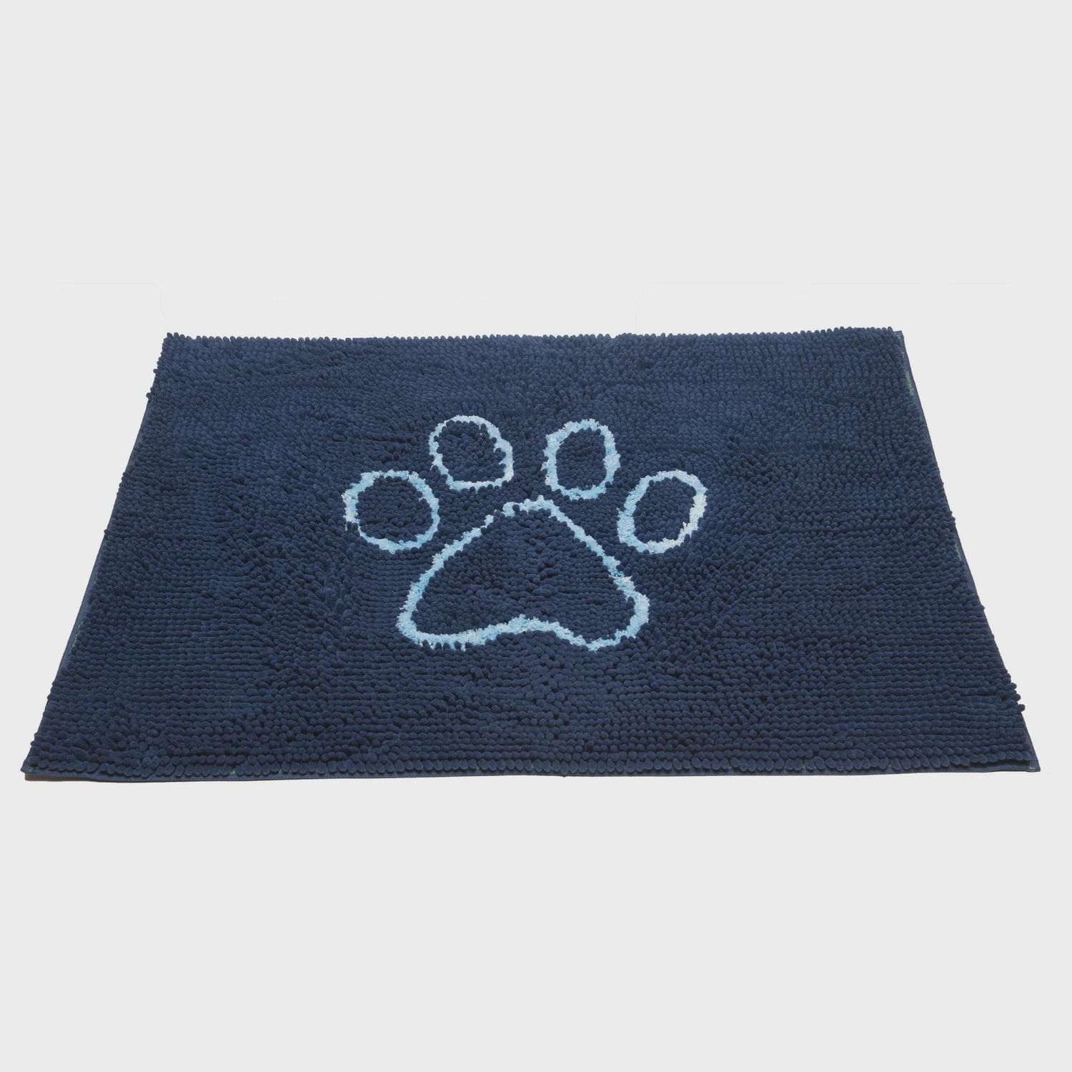 DIRTY DOG SM BERMUDA BLUE W/ LIGHT BLUE PAW 23X16 CS/24