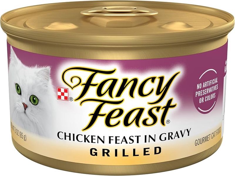 3OZ FANCY FEAST GRAVY LOVERS  CHICKEN FEAST IN GRAVY