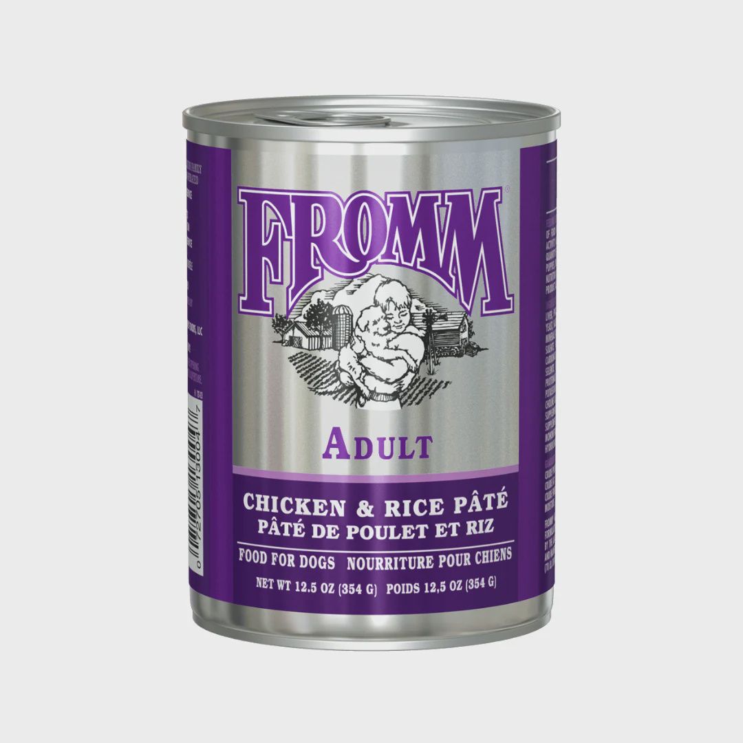 12.5OZ FROMM DOG CLASSIC PATE ADULT CHICKEN CS/12
