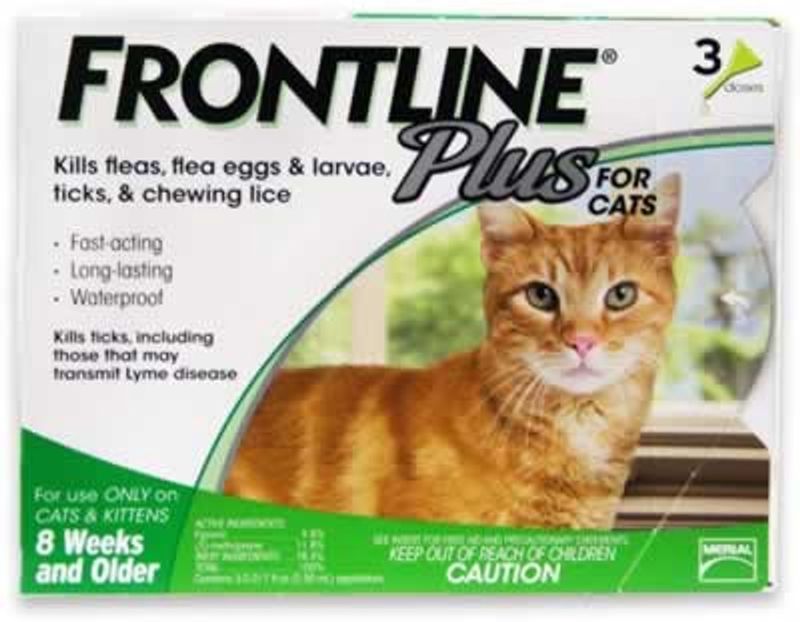 FRONTLINE PLUS CAT 3PK