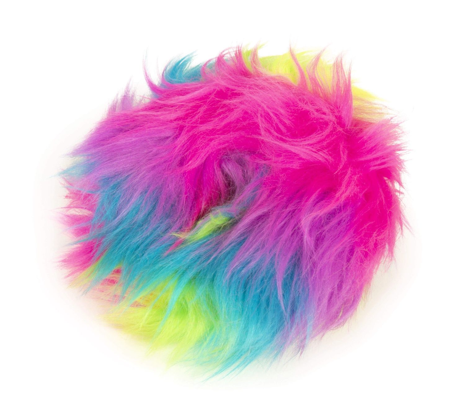 GO DOG LARGE FURBALLZ W/CHEWGUARD RAINBOW