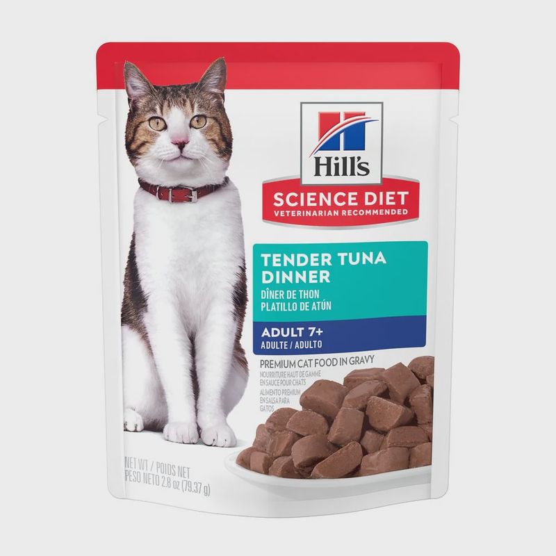 2.8OZ HILLS TENDER TUNA DINNER 7+ CS/6