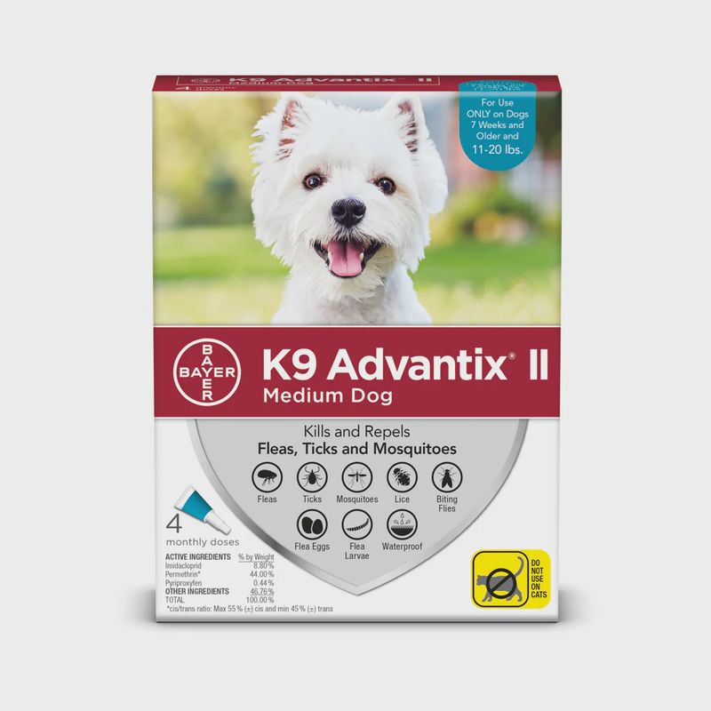 K9 ADVANTIX II 11-20# 4PK