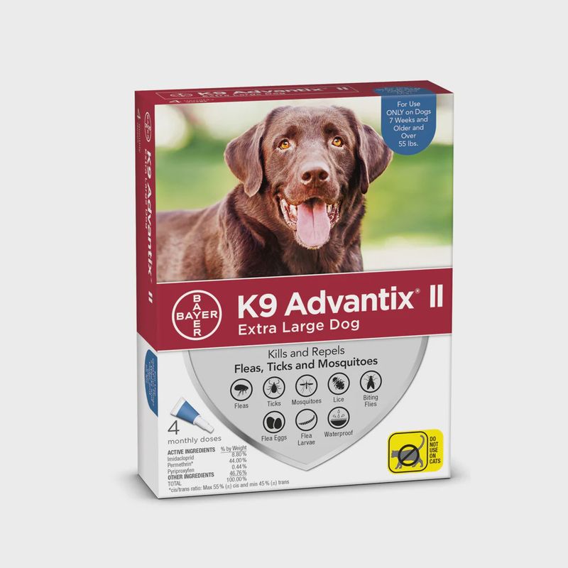 K9 ADVANTIX II 55+# 4PK
