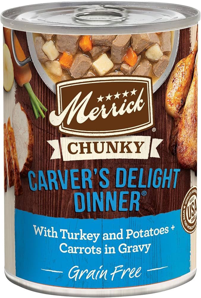 MERRICK CHUNKY CARVERS DELIGHT DINNER 12.7OZ CS/12