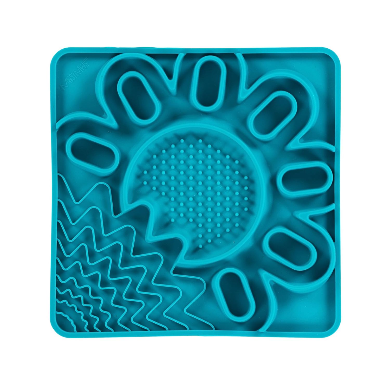 MESSY MUTTS MULTI SURFACE LICK MAT BLUE