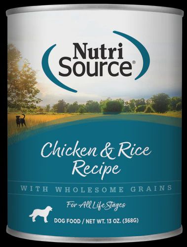 13OZ NS CHICKEN &amp; RICE DOG CS/12