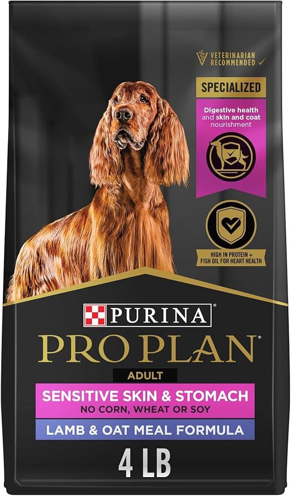 4# PURINA PRO LAMB &amp; OATMEAL SENS STOMACH &amp; SKIN CS/6