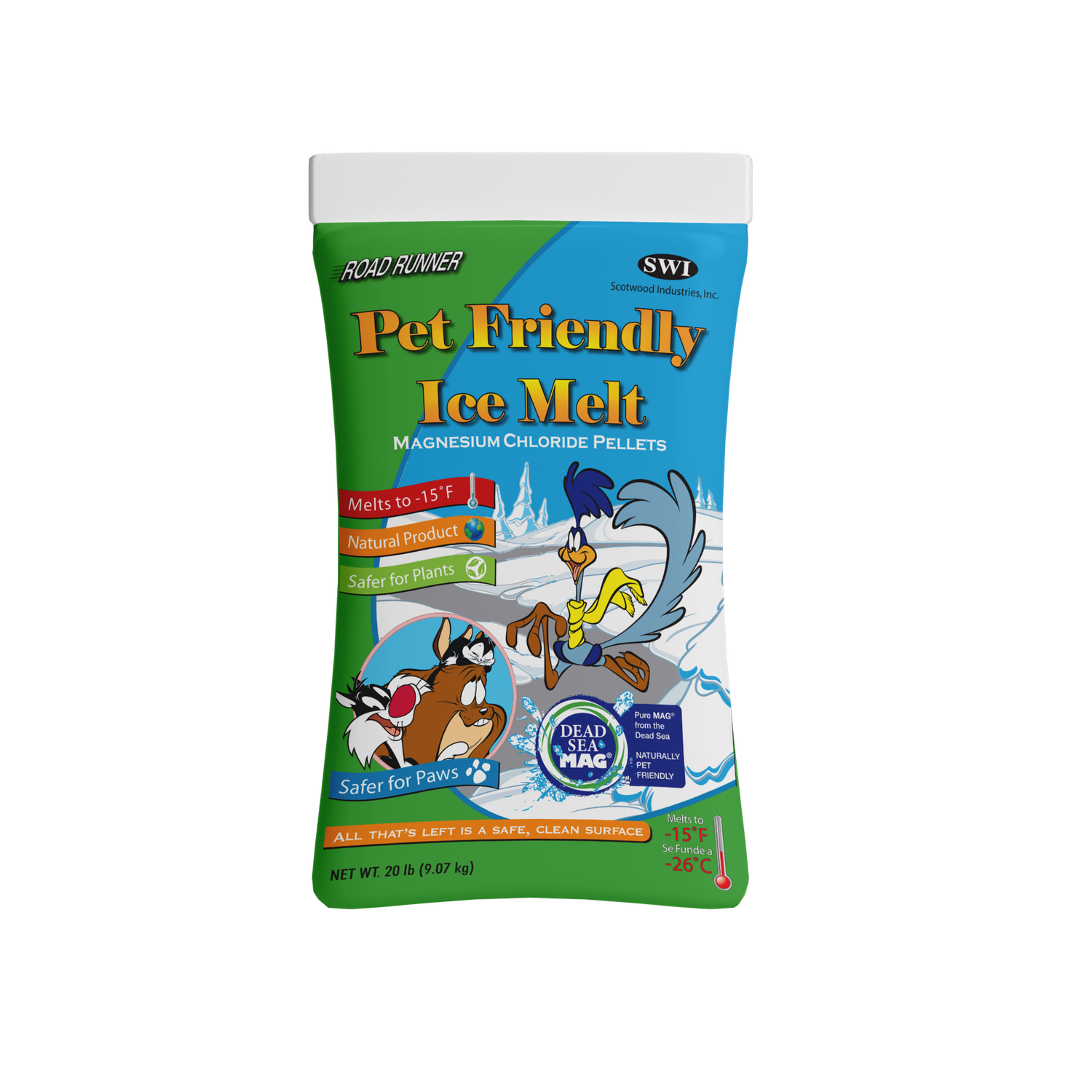 20 # Road Runner Pet-Friendly Ice Melt
