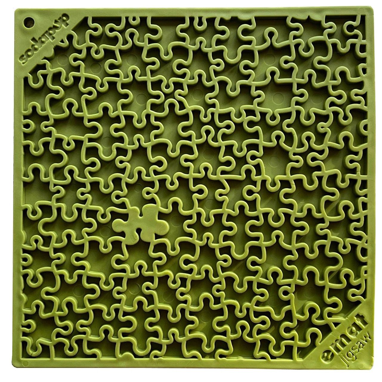 SODAPUP JIGSAW ENRICHMENT LICKING MAT GREEN
