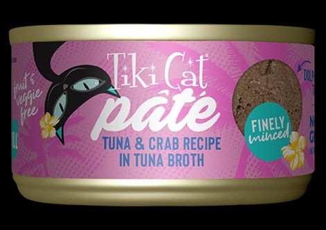 2.8OZ TIKI CAT TUNA/CRAB PATE CS/12