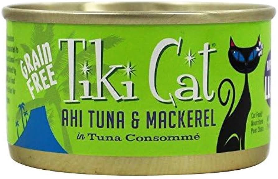 TIKI CAT TUNA/MACKAREL 2.82OZ CS/12