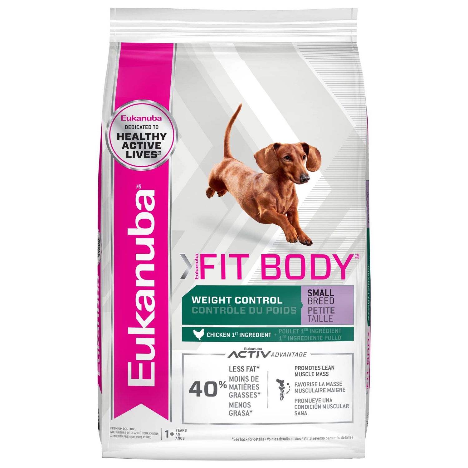 15# EUKANUBA FIT SM BREED