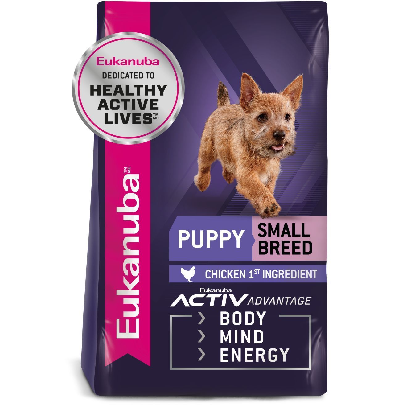 15# EUKANUBA SM BREED PUPPY