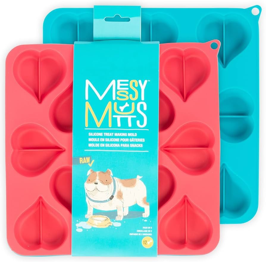 MESSY MUTTS TREAT MOLDS 2PK