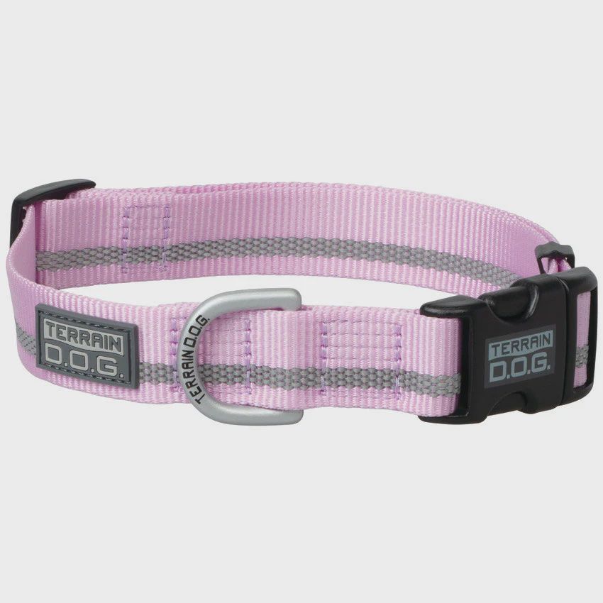 T D.O.G SNAP COLLAR SALMON S