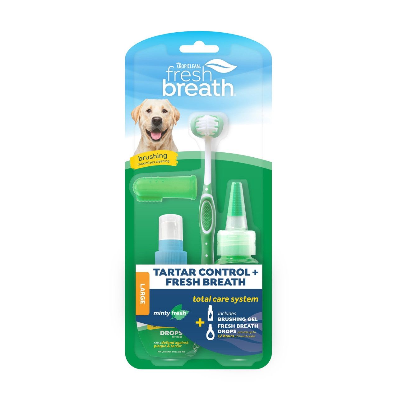 FRESH BREATH DOG DENTAL KIT