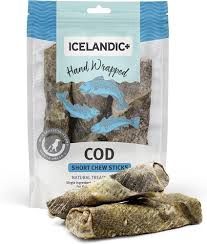 ICELANDIC COD CHEWSTICKS 3PK