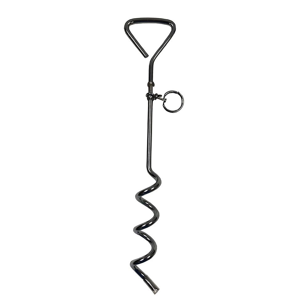21&quot; XTRA HVY D TIE OUT STAKE