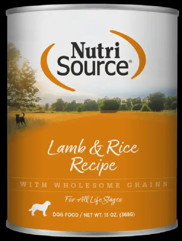 13OZ NS LAMB &amp; RICE DOG CS/12