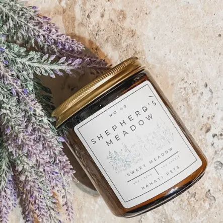 SHEPHERDS MEADOW 100% SOY CANDLE