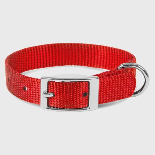 3/4&quot; NYLON COLLAR RED 16&quot;