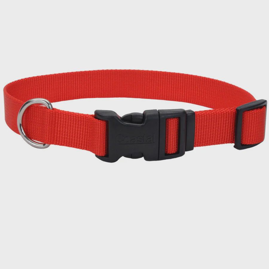 3/4&quot; RED ADJ COLLAR 14-20&quot;