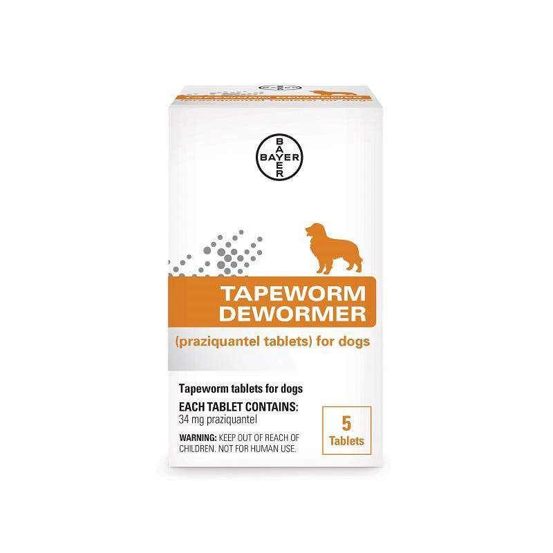 BAYER TAPEWORM TABS DOG 5CT