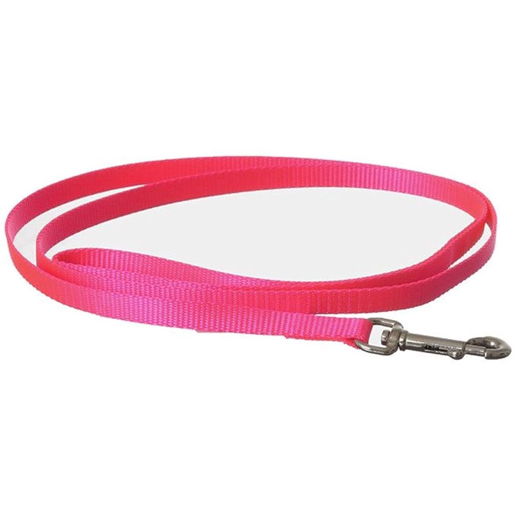 3/8&quot; NYLON 6FT NEON PINK LEAD