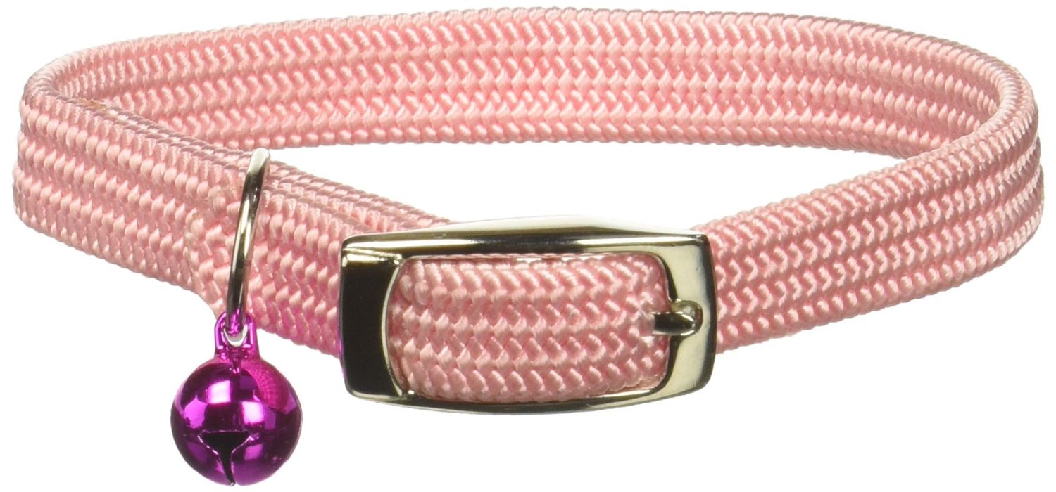 3/8&quot; SIGNATURE CAT COLLAR PINK