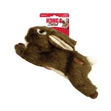 KONG WILD LOW STUFF RABBIT MED DOG TOY