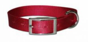 5/8&quot; NYLON COLLAR RED 14&quot;
