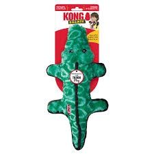 KONG BALLISTIC ALLIGATOR DOG TOY MED/LG