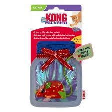 KONG PULL-A-PARTZ JAMZ ASSORTED CAT TOY