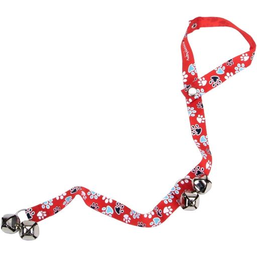 Advance Dot Potty Training Bells, Pawprints, Red